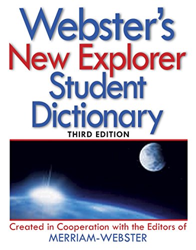 9781596950863: Webster's New Explorer Student Dictionary
