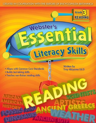 Beispielbild fr Webster's Essential Literacy Skills: Grade 3 Reading zum Verkauf von Phatpocket Limited