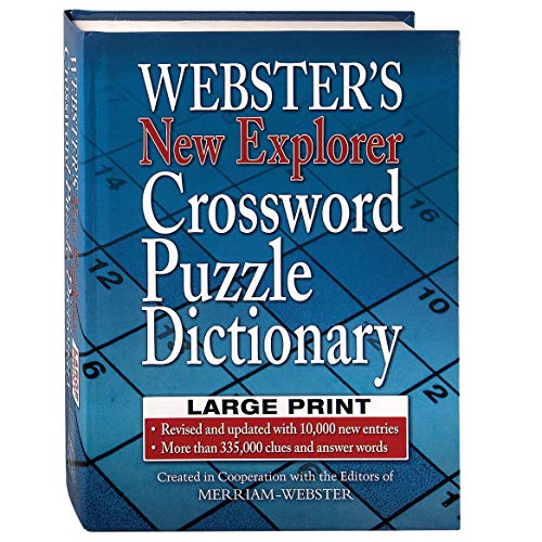 Stock image for Webster's New Explorer Crossword Puzzle Dictionary for sale by Gulf Coast Books