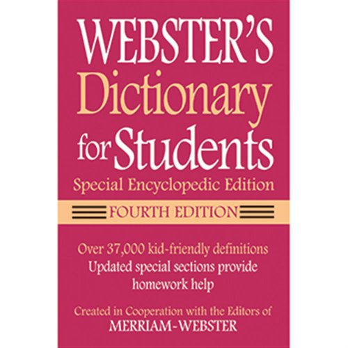 9781596951259: Webster's Dictionary for Students, Special Encyclopedic Edition