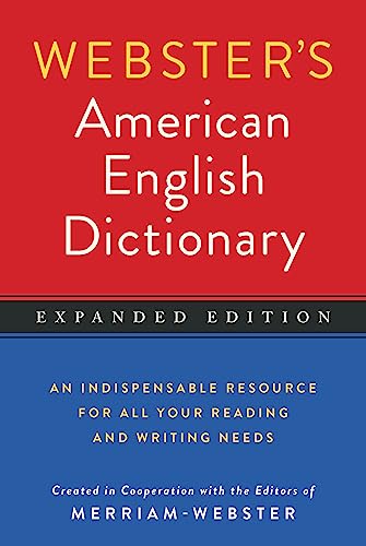 Beispielbild fr Webster's American English Dictionary, Expanded Edition, Newest Edition zum Verkauf von SecondSale