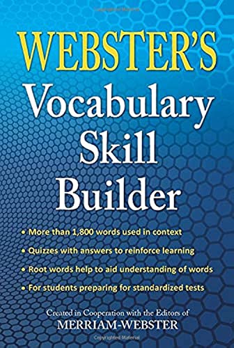 Beispielbild fr Webster's Vocabulary Skill Builder zum Verkauf von Better World Books