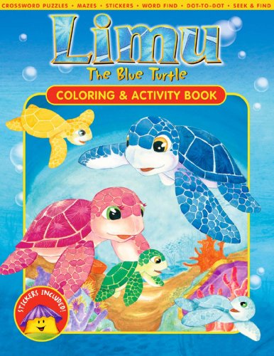 Imagen de archivo de Limu The Blue Turtle Coloring & Activity Book a la venta por Once Upon A Time Books