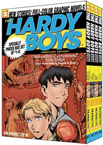 9781597070409: Hardy Boys Boxed Set, The (Hardy Boys Undercover Brothers, 1-4)