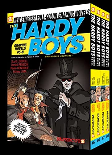 Sea You, Sea Me!/Hyde and Shriek/The Opposite Numbers/Board to Death (Hardy Boys Graphic Novels: Undercover Brothers 5-8) (9781597070751) by Lobdell, Scott