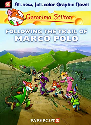 Beispielbild fr Geronimo Stilton Graphic Novels #4 : Following the Trail of Marco Polo zum Verkauf von Better World Books