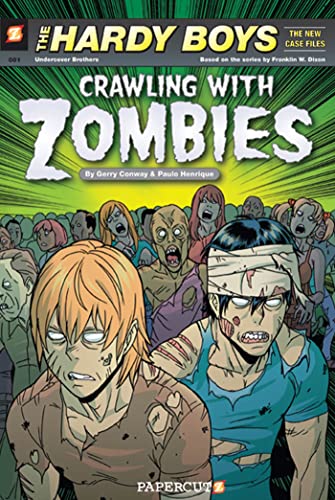 Beispielbild fr Hardy Boys the New Case Files #1 : Crawling with Zombies zum Verkauf von Better World Books