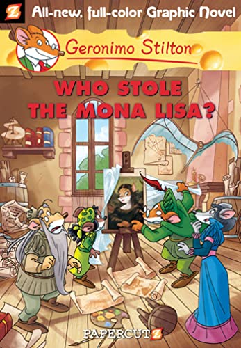Beispielbild fr Geronimo Stilton Graphic Novels #6 : Who Stole the Mona Lisa? zum Verkauf von Better World Books
