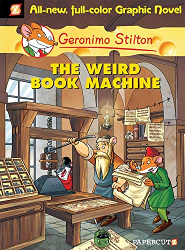 Beispielbild fr Geronimo Stilton Graphic Novels #9 : The Weird Book Machine zum Verkauf von Better World Books
