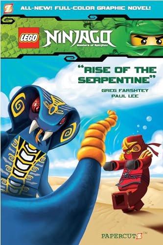 9781597073257: Ninjago Graphic Novels 3: Rise of the Serpentine