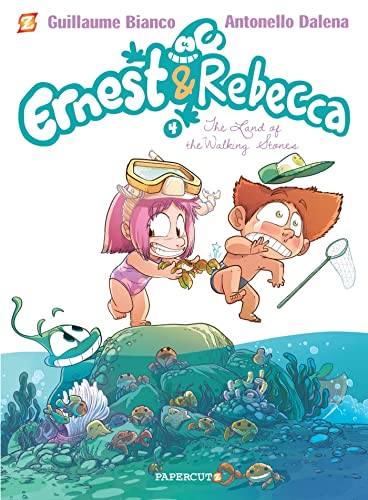 Beispielbild fr Ernest and Rebecca #4: The Land of Waking Stones (Ernest and Rebecca Graphic Novels) zum Verkauf von SecondSale