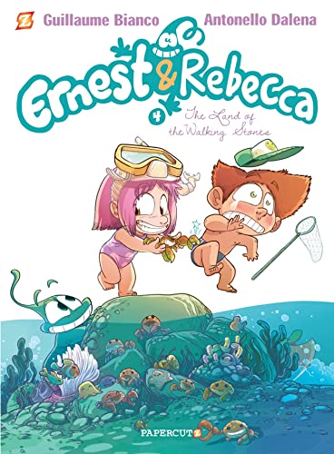 Stock image for Ernest and Rebecca #4: The Land of Waking Stones (Ernest and Rebecca Graphic Novels) for sale by SecondSale