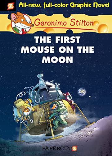 Beispielbild fr Geronimo Stilton Graphic Novels #14 : The First Mouse on the Moon zum Verkauf von Better World Books
