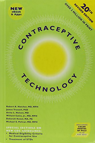 Imagen de archivo de Contraceptive Technology a la venta por HPB-Red