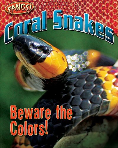 Imagen de archivo de Coral Snakes : Beware the Colors! a la venta por Better World Books