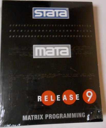 Mata Reference Manual: Release 9 (9781597180061) by Stata Press
