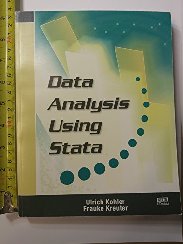 Beispielbild fr Data Analysis Using Stata zum Verkauf von Wonder Book