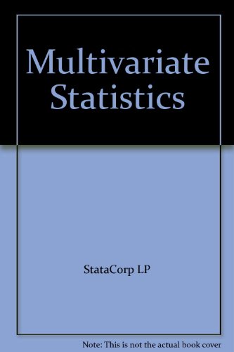 Beispielbild fr MULTIVARIATE STATISTICS REFERENCE MANUAL zum Verkauf von medimops