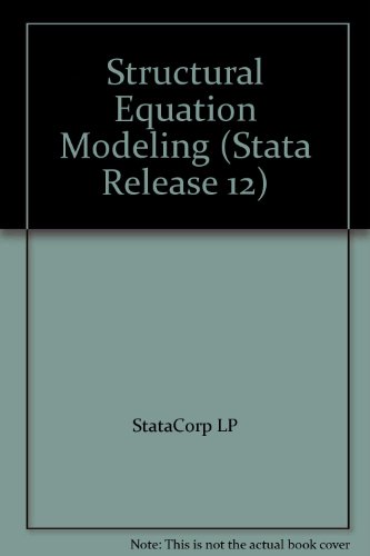 Beispielbild fr STATA 12 Structural Equation Modeling Reference Manual zum Verkauf von medimops