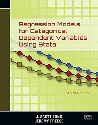 Imagen de archivo de Regression Models for Categorical Dependent Variables Using Stata, Third Edition a la venta por SecondSale