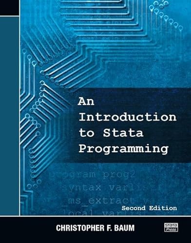 Imagen de archivo de An Introduction to Stata Programming, Second Edition a la venta por WorldofBooks