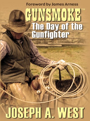 9781597225779: The Day of the Gunfighter (Gunsmoke: Wheeler Large Print Western)