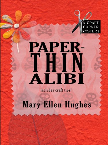 9781597228398: Paper-Thin Alibi (Wheeler Large Print Cozy Mystery)