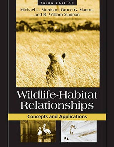 Imagen de archivo de Wildlife-Habitat Relationships: Concepts and Applications a la venta por Affordable Collectibles