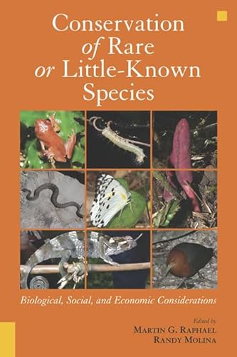 Stock image for Conservation of Rare or Little-Known Species: Biological, Social, and Economic Considerations for sale by Recycle Bookstore