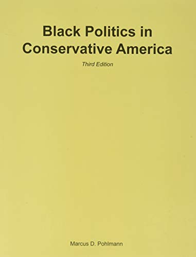 Beispielbild fr Black Politics in Conservative America zum Verkauf von Wonder Book