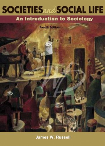 Beispielbild fr Societies and Social Life: An Introduction to Sociology, Second Edition zum Verkauf von Front Cover Books