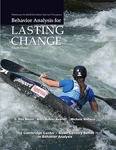 Imagen de archivo de Behavior Analysis for Lasting Change 4/E a la venta por BooksRun