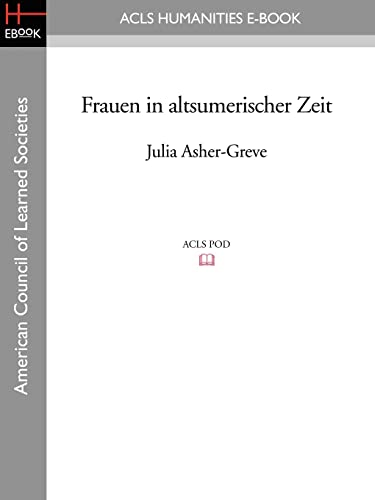 9781597403276: Frauen in altsumerischer Zeit