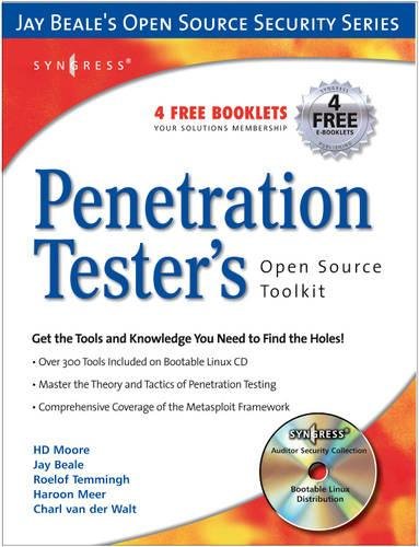 Imagen de archivo de Penetration Tester's Open Source Toolkit [With CDROM] a la venta por ThriftBooks-Atlanta