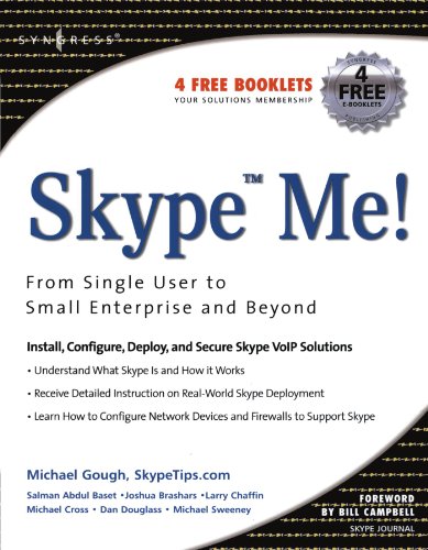 Imagen de archivo de Skype Me! From Single User to Small Enterprise and Beyond a la venta por Ergodebooks