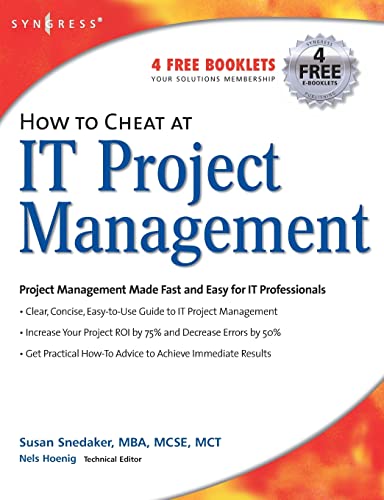 Stock image for How to Cheat at IT Project Management for sale by Better World Books