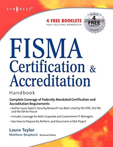 Beispielbild fr FISMA Certification & Accreditation Handbook zum Verkauf von SecondSale