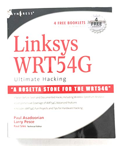 Imagen de archivo de Linksys WRT54G Ultimate Hacking a la venta por TextbookRush