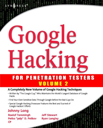 Stock image for Google Hacking for Penetration Testers, Volume 2 for sale by ThriftBooks-Atlanta