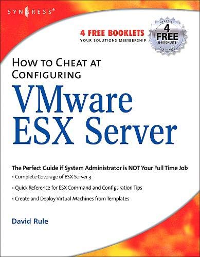 Stock image for How to Cheat at Configuring VmWare ESX Server for sale by Chiron Media