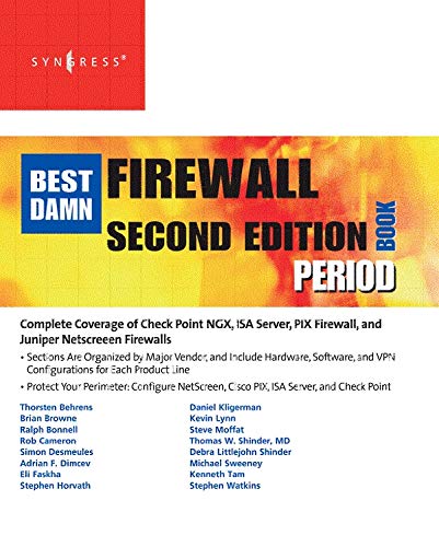 Stock image for The Best Damn Firewall Book Period for sale by Better World Books: West