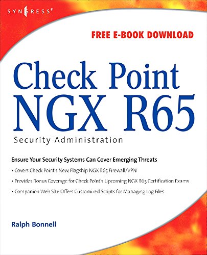 Stock image for Check Point NGX R65 Security Administration for sale by Chiron Media