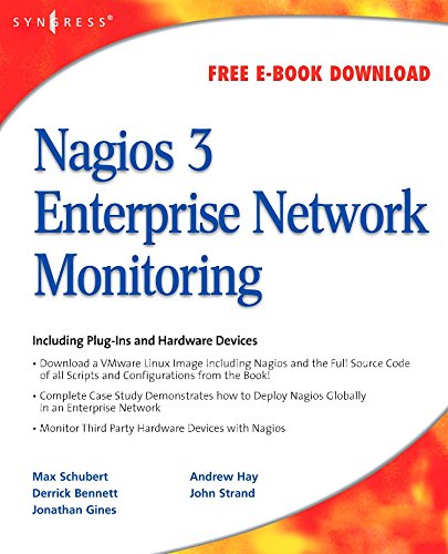 Stock image for Nagios 3 Enterprise Network Monitoring : Including Plug-Ins and Hardware Devices for sale by Better World Books