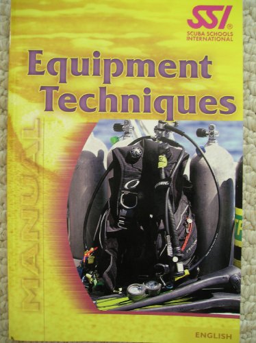 Imagen de archivo de Equipment Techniques Manual a la venta por ThriftBooks-Atlanta
