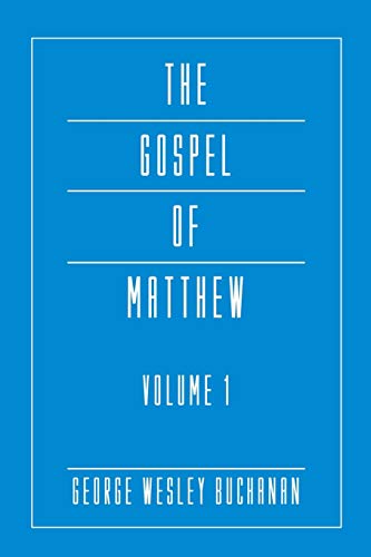 Stock image for The Gospel of Matthew, Volume 1: (The Mellen Biblical Commentary: New Testament) for sale by Lakeside Books