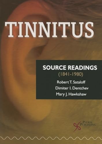 Stock image for Tinnitus : Source Readings: 1841-1980 for sale by Better World Books