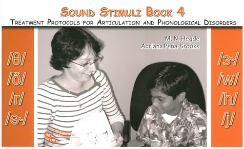 9781597561310: Sound Stimuli for /t/ /d/ // // // //: Volume 4 for Assessment and Treatment Protocols for Articulation and Phonological Disorders