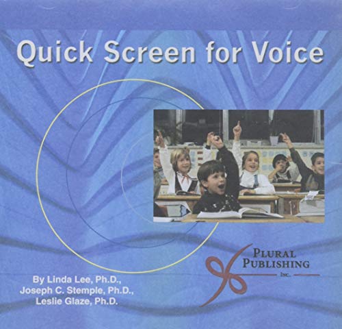 Beispielbild fr Quick Screen for Voice zum Verkauf von Ria Christie Collections