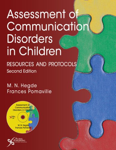 Beispielbild fr Assessment of Communication Disorders in Children: Resources and Protocols zum Verkauf von SecondSale