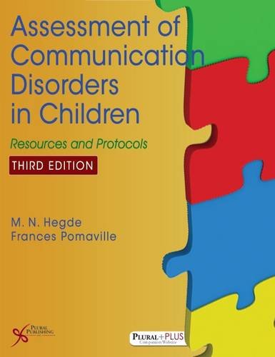 Beispielbild fr Assessment of Communication Disorders in Children : Resources and Protocols zum Verkauf von Better World Books